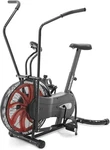 Air-resistance Fan Bike With Dual Action Handlebars For Full-body Workout. Fixed Price $383.99.