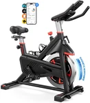 Magnetic Indoor Cycling Bike With App, 350 Lbs Capacity, 40 Flywheel. Fixed Price $466.99.