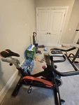 Goplus Exercise Bike Stationary Belt Drive Indoor Cycling Home Gym Cardio. Fixed Price $116.00.
