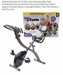 Bulbhead As Seen Tv 2-IN-1 Slim Cycle Stationary Bike. Fixed Price $125.00.