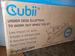 Cubii Jr F3A2 (desk Elliptical, Black/purple, DIMENSIONS-62X32.5X32.5CM New. Fixed Price $145.00.