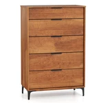 5-DRAWER Dresser With Interlock System Metal Support Legs & Anti-tipping Kit. Fixed Price $209.99.