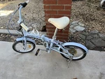 Aluminum 16 Adult Folding Bicycle Camping Bike Classic. Fixed Price $175.00.