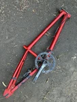 Tony Hawk Square Back Bmx Bicycle Homer Huckjam Series Freestyle Bike & Cranks. Fixed Price $100.00.