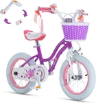 Royalbaby Ez Stargirl 12 Girls Bike 2-IN-1 Balance & Pedal Purple Ages 3-4 /new. Fixed Price $119.99.