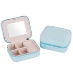 Color: Sky Blue - Cool Jewels Palm Sized Compact Jewelry Box. Fixed Price $30.77.
