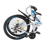 26" Folding Mountain 21 Speed Men Bikes Mtb Bicycle School Dual Disc Brake. Fixed Price $210.71.