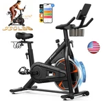 Merach S36 Magnetic Indoor Exercise Bike Stationary For Home Gym 330LBS App. Fixed Price $319.99.