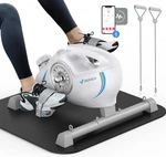 Under Desk Mini Bike Pedal Exerciser With App, 2 Resistance Bands & Non-slip Mat. Fixed Price $157.99.