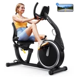 Merach S19 High-end Magnetic Recumbent Adults Exercise Bike Smart Bluetooth Lcd. Fixed Price $359.99.