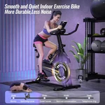 Mgdyss Exercise Bike-stationary Indoor Cycling Black/orange. Fixed Price $184.01.