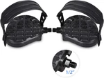 Drbike Replacement Pedals With Strap For Stationary Bike, Spin Recumb. Fixed Price $32.99.