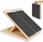 Portable Wooden Slant Board For Calf Stretching Squats Stretcher Pilates.... Fixed Price $40.46.