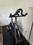 Proform 505 Spx Upright Exercise Bike Gray Black Adjustable Seat & Handlebars. Fixed Price $150.00.