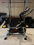 Yosuda Stationary Indoor Exercise Bike Plus Model. Fixed Price $170.00.
