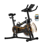 Owlsky Exercise With App,indoor Cycling Bike, 300 Lbs Capacity Quiet Sta.... Fixed Price $152.87.