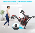 Ultra-silent Stationary Exercise Bike Home Magnetic Resistance Fitness Bicycle. Fixed Price $259.99.