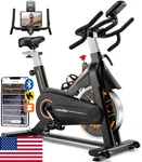Wenoker Exercise Bike Stationary Indoor Cycle Silent Belt Drive Heavy Flywheel. Fixed Price $299.13.