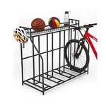 4 Bike Stand Rack, Indoor Storage, Bicycle For Garage - Metal Stabi.... Fixed Price $179.09.