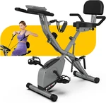 Kurono Stationary Exercise Bike For Home Workout, 4 1 Foldable Indoor Cycling. Fixed Price $206.99.