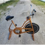 Schwinn Exerciser Upright Vintage Bike With Adjustable Seat And Timer. Fixed Price $40.00.
