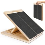 Portable Wooden Slant Board For Calf Stretching Squats Stretcher Pilates.... Fixed Price $40.15.