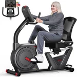 Harison Semi Commercial Recumbent Exercise Bikes For Home With 450LBS Capacity. Fixed Price $419.99.
