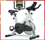 Superun Exercise Bike, 32-LEVEL Magnetic Resistance Stationary Low Noise. Fixed Price $180.00.