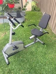 Marcy Magnetic Resistance Recumbent Bike. Fixed Price $99.00.