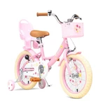 Girls Bike 18 Inch Princess Style Training Wheels Basket Doll Seat Bixike 3-14. Fixed Price $209.99.