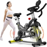Pro Cycling Bike Stationary Indoor Pooboo Exercise Home Cardio Workout. Fixed Price $194.99.