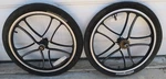 Mongoose Mag Wheels Front Rear 20" Tires. Fixed Price $49.99.