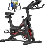 Exercise Stationary Indoor Cycling Cardio Home Gym Silent Belt Drive. Fixed Price $209.99.