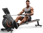 Magnetic Water Rowing Machine With Bluetooth App, Home Gym Rower. Fixed Price $412.63.