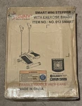 Sunny Health & Fitness Low Impact Mini Stepper With Exercise Bands No. 012SMART. Fixed Price $50.00.