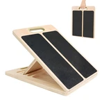 Slant Board For Calf Stretching, Adjustable Portable Wooden Stretcher In.... Fixed Price $34.32.