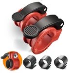 Zy-huan Narrow Barbell Clips 2.5CM Width For Olympic Bars, 0.9-1.18INCH Adjus.... Fixed Price $15.66.