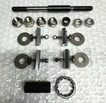 Stages Cycling Exercise Bike Flywheel Axle W/ Hardware Kit Part #000-9591. Fixed Price $65.00.