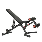 Sunny Health & Fitness Compact Bench Including Bar Rack Leg Extension For Home. Fixed Price $180.08.