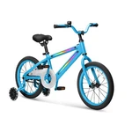 Jetson Light Rider 16" Led Kids Bike With Coaster Brakes, Training Wheels, Blue. Fixed Price $199.99.