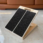 Adjustable Foot Incline Wooden Slant Board For Calf STRETCHING,440LB Capacity,. Fixed Price $37.53.