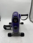 Stamina Mini Exercise Bike With Smooth Pedal System - Purple. Fixed Price $90.00.