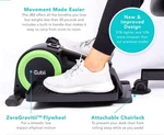 Cubii JR2, Under Desk Elliptical, Bike Pedal Exerciser - Black/green. Fixed Price $147.04.