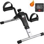 Folding Pedal Exerciser, Mini Under Desk Bike - Portable Foot Hand Cycle Peddler. Fixed Price $52.99.