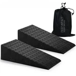 2PCS Wedge Block Adjustable Slant Board For Heel Elevated Squats, Cal.... Fixed Price $32.42.