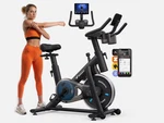 Merach S26 Home Exercise Quiet Stationary Fitness Bike Workout Fullbody - 300LBS. Fixed Price $229.99.
