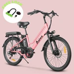 Aaiwa 24" Electric Bike 48V 750W Motor 20AH Batter 7-SPEED Commuter. Fixed Price $563.99.