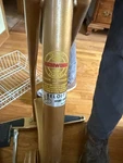 Vintage Gold Schwinn Air-dyne Stationary Bike. Fixed Price $400.00.