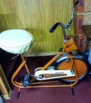 Vintage Vitamaster Exercise Bike Slender Cycle Caliper Tension Control. Fixed Price $375.00.