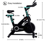 Echanfit Indoor Cycling Exercise Bike 1901. Fixed Price $240.00.